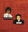 Be BOLD Lapel Pin Pack - Rosa & Shirley - Radical Dreams Pins