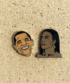 Barack & Michelle Obama Lapel Pin Pack - Radical Dreams Pins