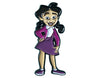 Black Cartoons - Penny Proud Lapel Pin - Radical Dreams Pins