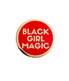 Black Girl Magic Lapel Pin - RED