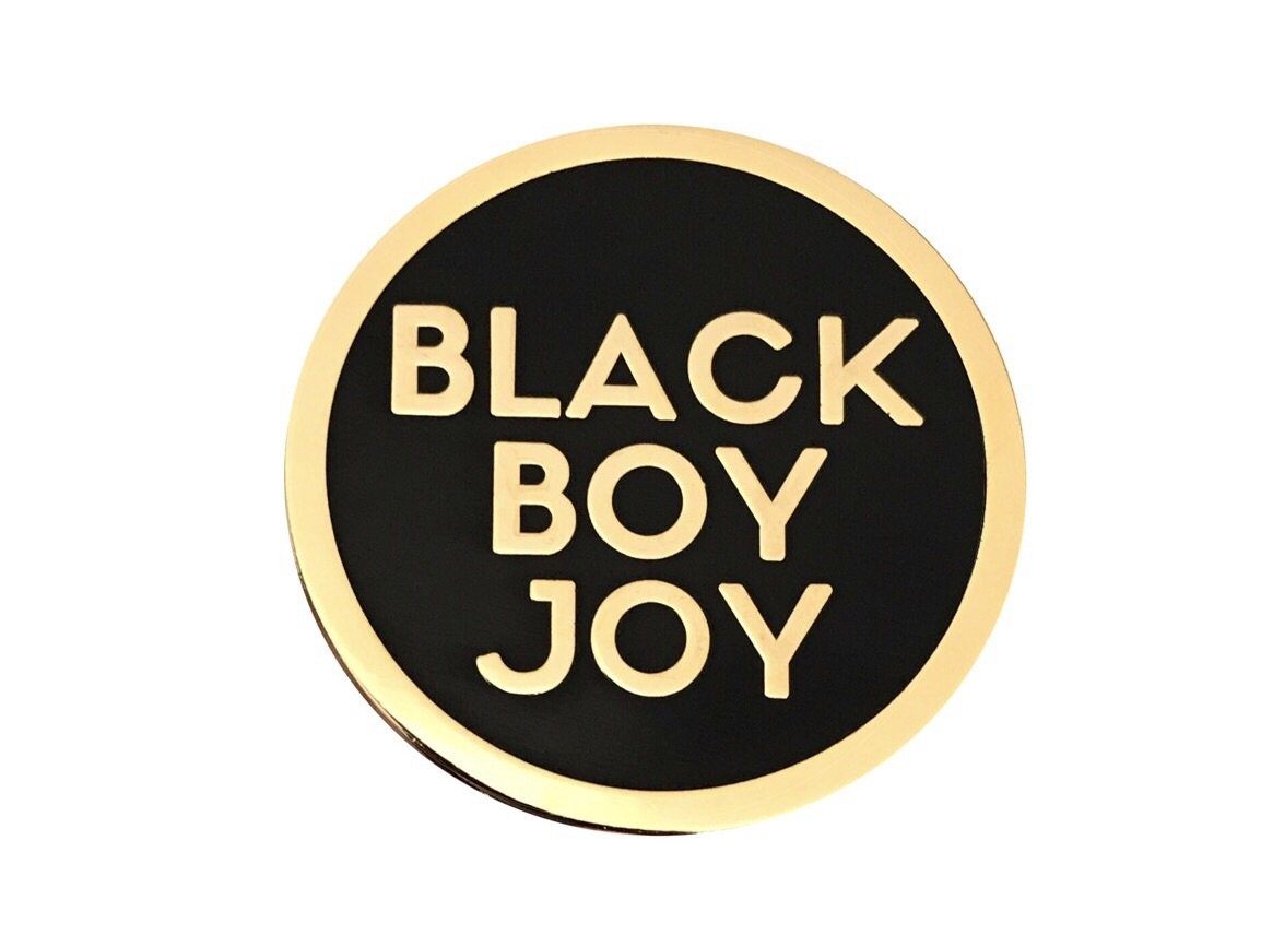 Radical Dreams Pins Black Boy Joy Black - Keychain