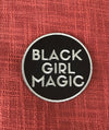 Black Girl Magic Patch - SILVER - Radical Dreams Pins