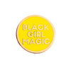 Black Girl Magic Lapel Pin - YELLOW