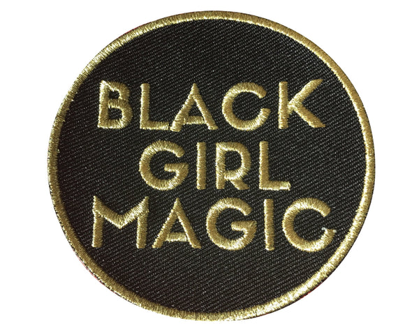 Black Girl Magic Patch - GOLD - Radical Dreams Pins