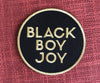 Black Boy Joy Patch - GOLD - Radical Dreams Pins