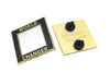 World Changer Mirror Lapel Pin - GOLD