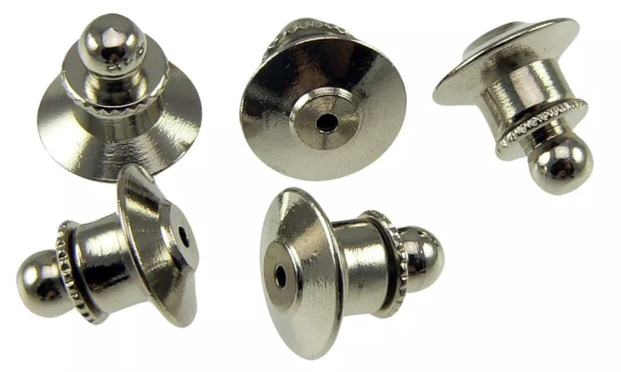 Locking Pin Backs (2) – Radical Dreams Pins