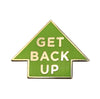 Get Back Up Lapel Pin