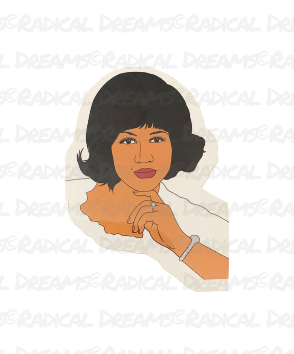 Aretha - STICKER