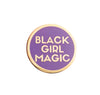Black Girl Magic Lapel Pin - LAVENDER