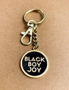 Black Boy Joy Black - KEYCHAIN