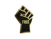 FREEdom Fist Lapel Pin - Radical Dreams Pins