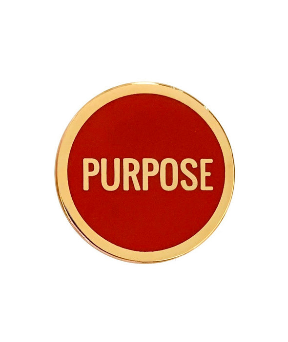 Purpose Lapel Pin - RED